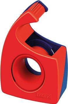 tesa Handabroller Easy Cut 57443-00001 19mmx10m rot/blau (57443-00001)