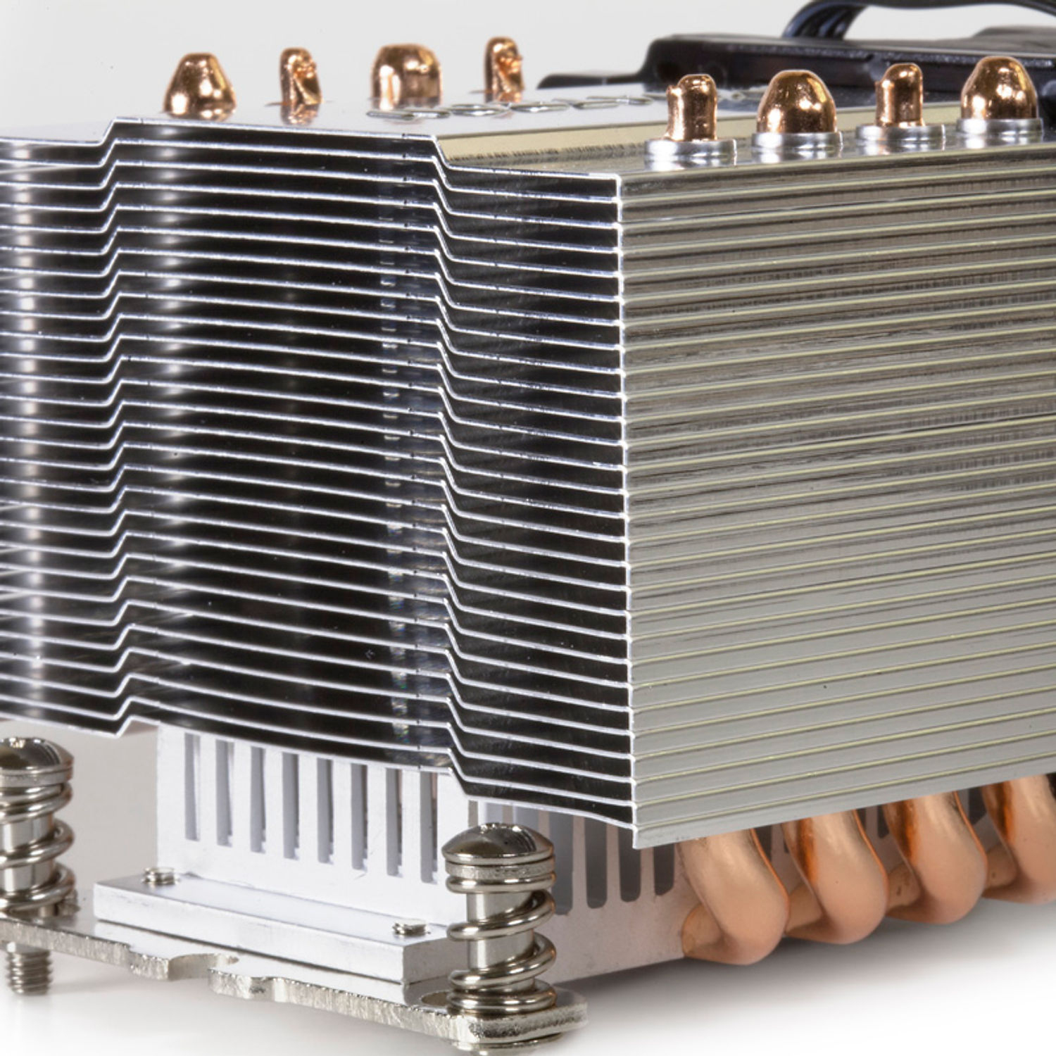 Dynatron A-24 CPU-Kühler AM4 60 mm Schwarz, Silber