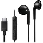 JVC HA-FR17UC Kopfhörer Kabelgebunden im Ohr Anrufe/Musik USB Typ-C Schwarz (HAFR17UCBU)