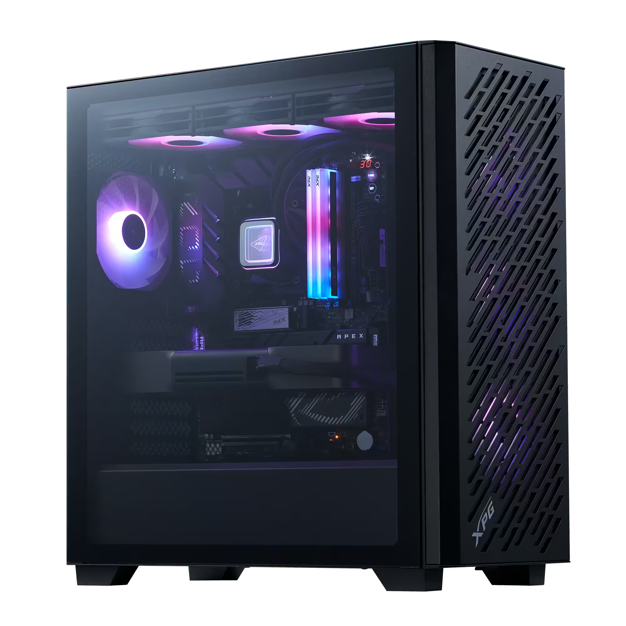 ADATA XPG VALOR AIR PRO Midi Tower Schwarz