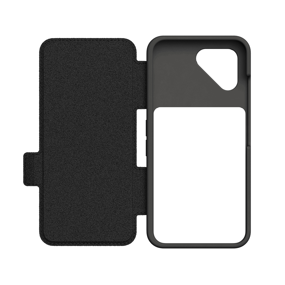 Fairphone 6 Flip Case Kunststoff Horizon Black