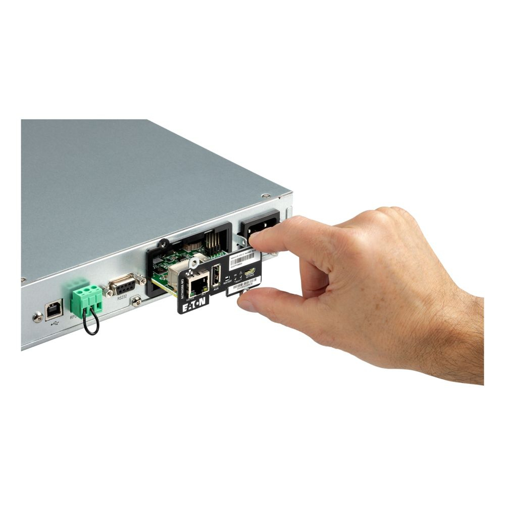 Eaton 5P 650iR Gen 2 USV 650 VA 520 W 1U Rack-montierbar mit Network Card-MS Schwarz/Silber