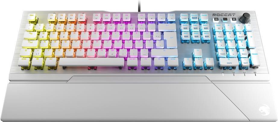 ROCCAT Vulcan 122 AIMO Tastatur USB QWERTY UK Englisch Weiß (ROC-12-940-BN)