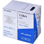 Lanberg LCU6-10CC-0305-B Netzwerkkabel Blau 305 m U/UTP (UTP) (LCU6-10CC-0305-B)
