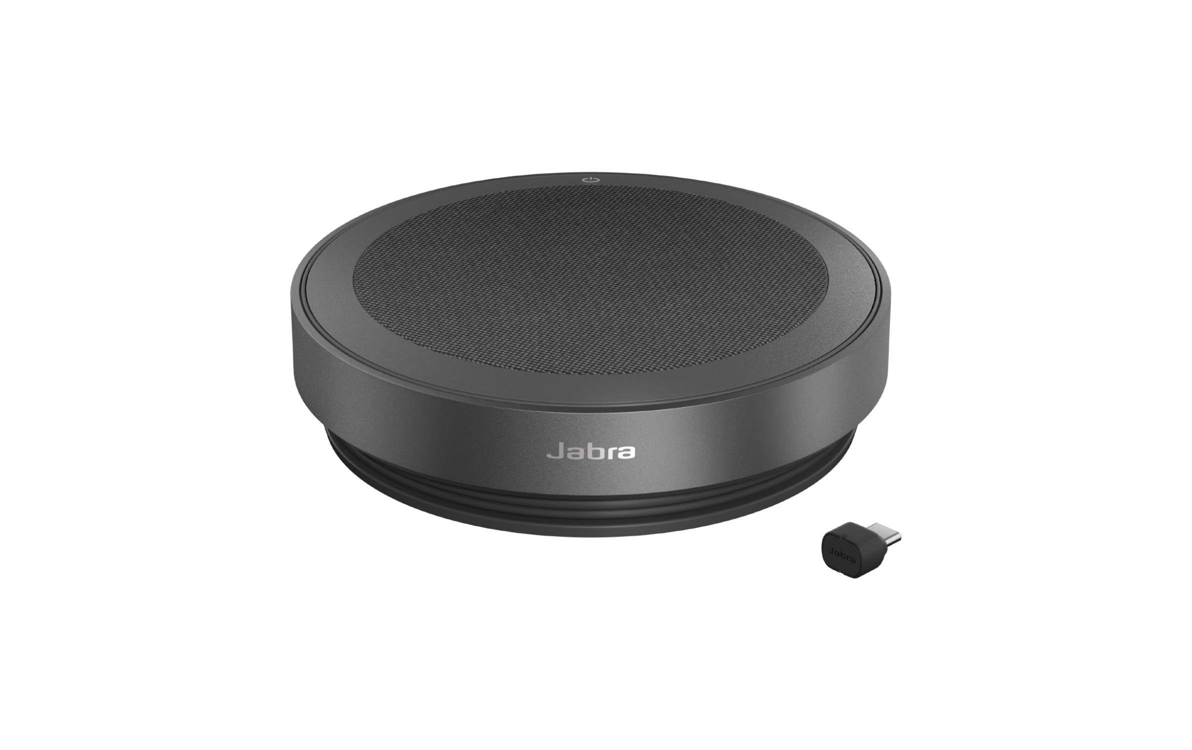 Jabra Speak2 75 UC Freisprecheinrichtung inkl. Link 380c Bluetooth-Adapter Dunkelgrau