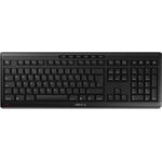 CHERRY Stream Wireless Tastatur RF kabellos + USB QWERTY UK Englisch Schwarz (JK-8550GB-2)