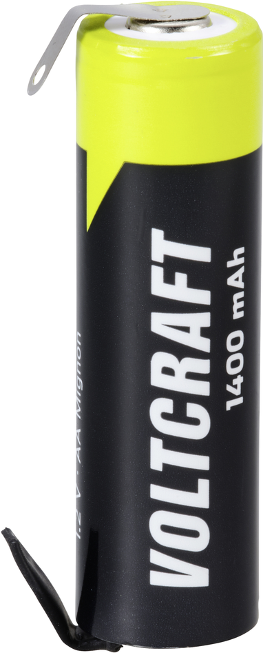 VOLTCRAFT A ULF Spezial-Akku Mignon (AA) U-Lötfahne, hochstromfähig NiMH 1.2 V 1400 mAh (VC-12668690)