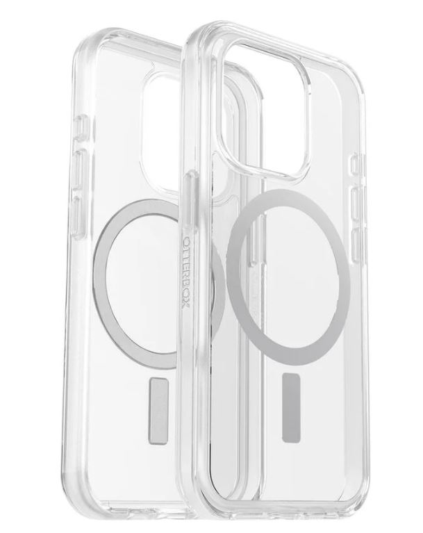OtterBox Symmetry MagSafe Hülle für iPhone 15 Pro transparent (77-93026)