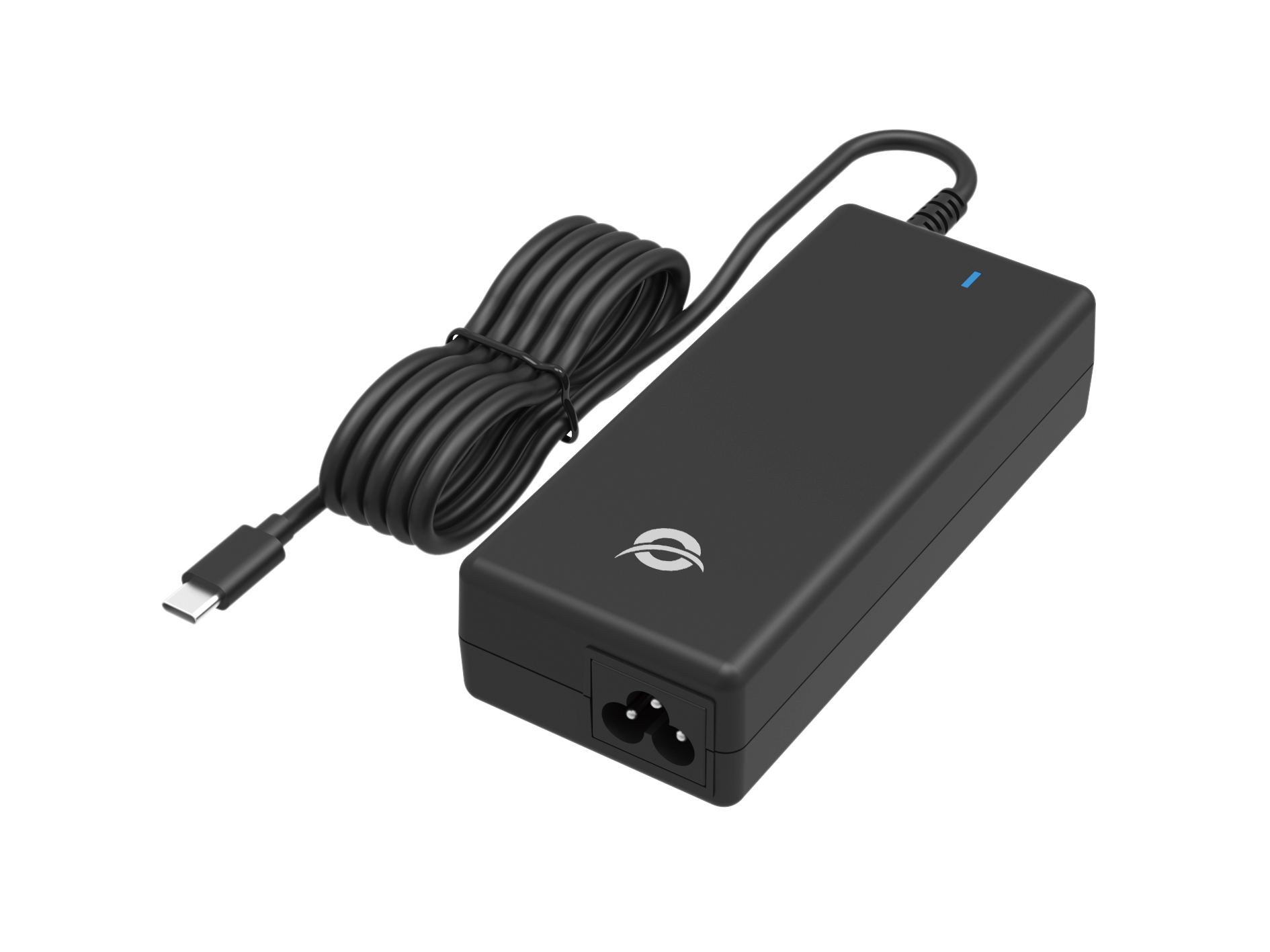 Conceptronic OZUL03BE USB-C Ladegerät 100 W PD GaN Schwarz