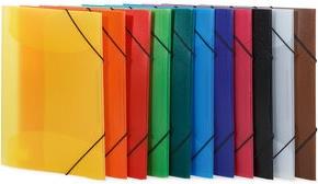 HERMA 19502 Polypropylene (PP) Durchscheinend - Gelb Aktendeckel (19502)