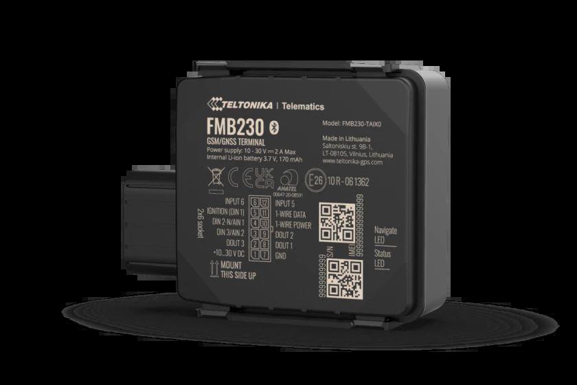 Teltonika FMB230 GPS/GLONASS/GALILEO/BeiDou/QZSS Tracking-Gerät (FMB230BS2F01)