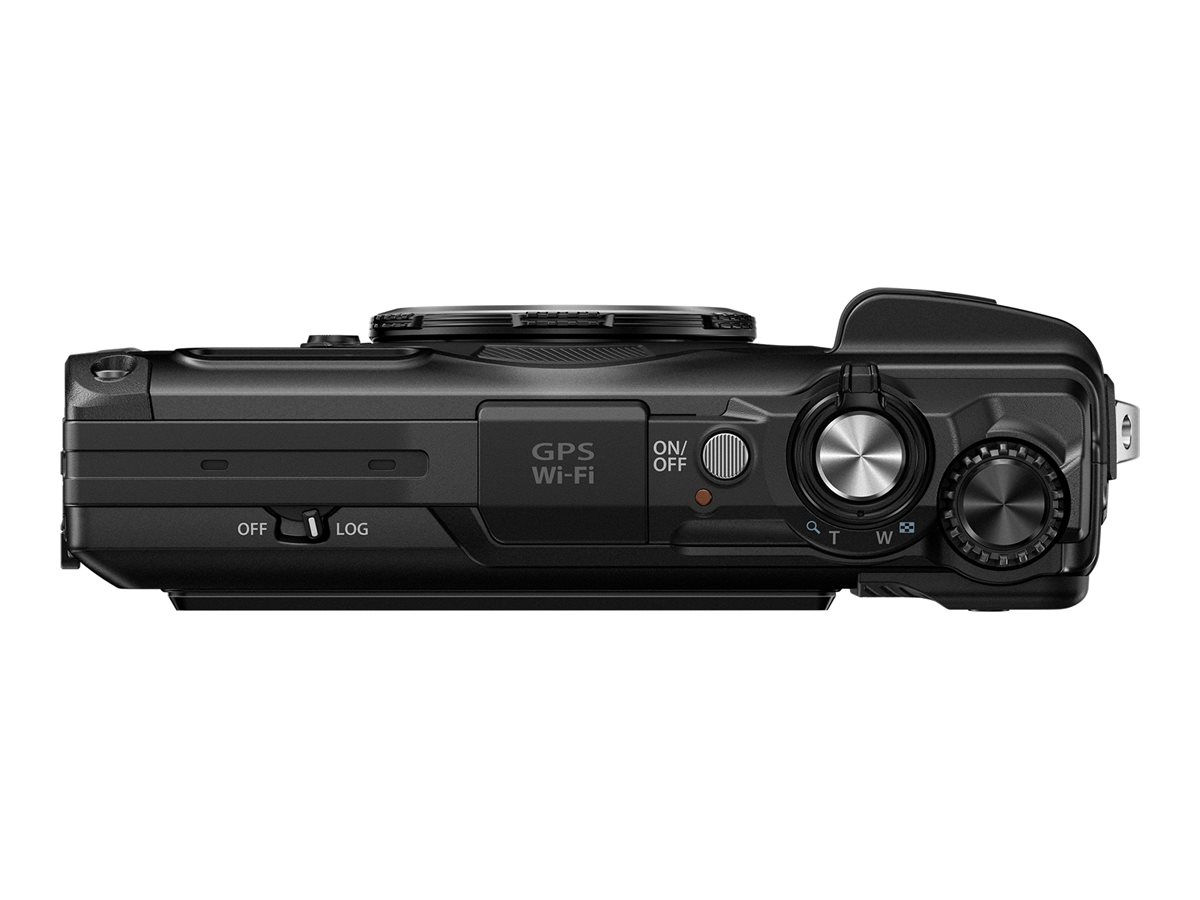 OM System Tough TG-7 Kompaktkamera 12 MP 4K 15 m wasserdicht Schwarz