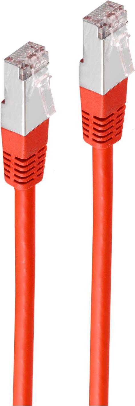 shiverpeaks BS75711-H0.25R Netzwerkkabel Rot 0,25 m Cat6 S/FTP (S-STP) (BS75711-H0.25R)