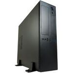 Gehäuse Micro-ATX 1406MB-TFX black USB3.2/Audio,o.Netzteil (LC-1406MB-TFX-ON)