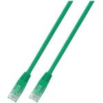 EFB-Elektronik RJ45 Patchkabel Cat.5e U/UTP PVC CCA grün 15m Hersteller: EFB Elektronik (K8093.15)