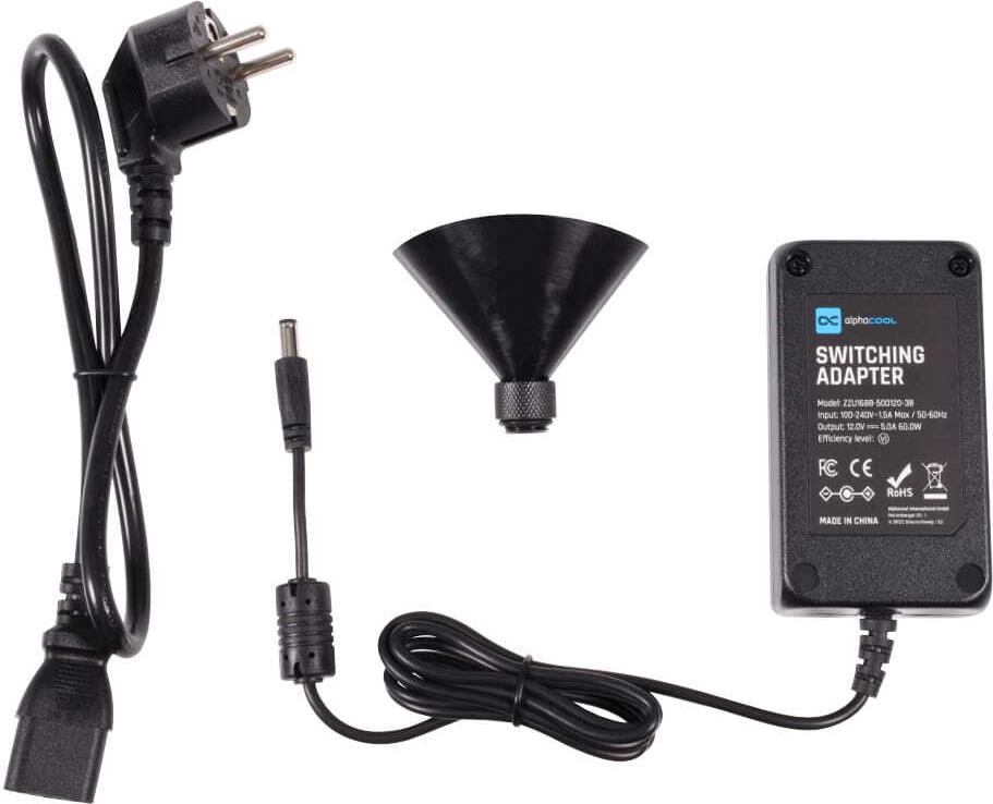 Alphacool ES Orbiter 360 TS All-in-One-Flüssigkeitskühler Schwarz - Silber