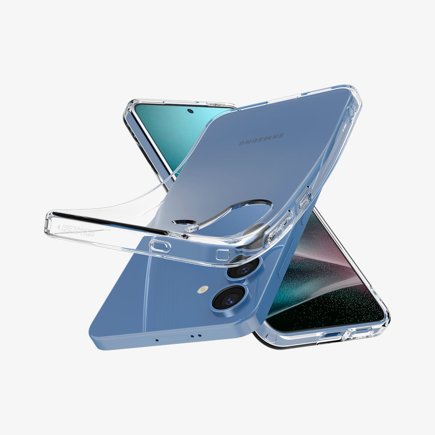 Spigen Liquid Crystal Handyhülle für Samsung Galaxy S25 6.2" Transparent