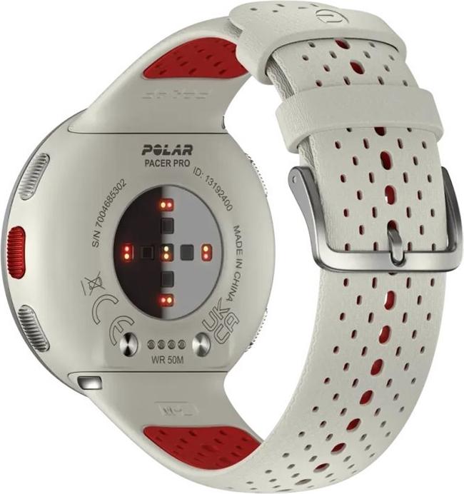 POLAR Pacer Pro 1,2" MIP 45 mm Schneeweiß