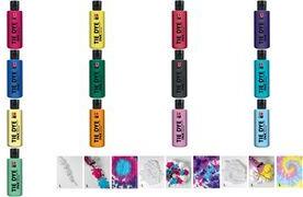 Marabu Batikfarbe TIE DYE INK, 80 ml, 053 dunkelblau fertige Batikfarbe aus der Flasche, ohne Färbebad, ohne - 1 Stück (17300004053)