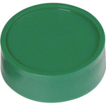 Rund-Magnet Ø3,4cm grün 10St (61733-55)