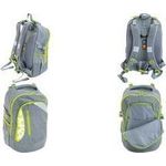 EBERHARD FABER Schulrucksack X-Style, grau/grün für Kinder/Teenager von 9 (577627)