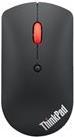 Lenovo ThinkPad Silent - Maus - rechts- und linkshändig - optisch blau - 3 Tasten - kabellos - Bluetooth 5,0 - Iron Gray - retail - für IdeaPad L3 15IML05, S340-13, ThinkCentre M75, M80, M90, ThinkPad P1 (3rd Gen), P15 Gen 1 (4Y50X88822)