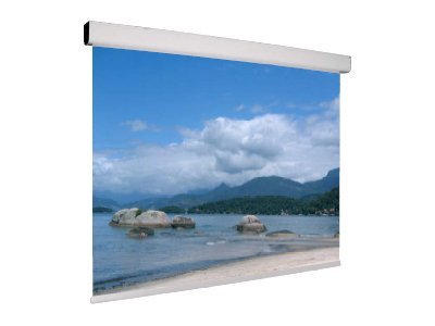 Spalluto WS-S NewSlim Motorisierte Projektorleinwand 1:1 Matte White