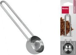 metaltex Kaffee-Dosierloeffel, Edelstahl spülmaschinengeeignet, Maße: (B)40 x (L)135 mm - 1 Stück (256425010)