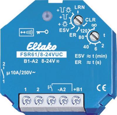 ELTAKO FSR61/8-24V UC Funkaktor UP 1 Schliesser 10A/250V AC (30100004)