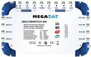 Megasat Multiswitch 9/8 - Multiswitch Satelliten-/terrestrisches Signal
