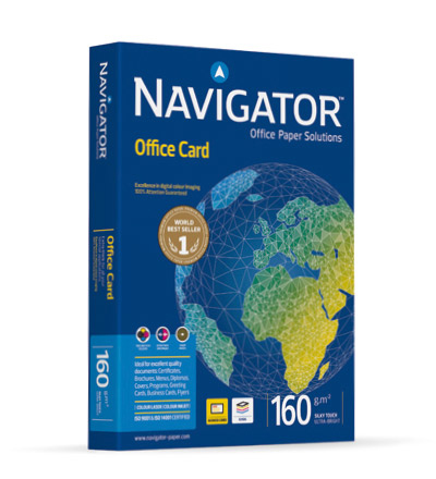 Navigator Office Premium Card A4 160 g/m² Weiß