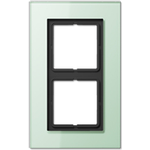 JUNG LSP 982 GLAS. Produktfarbe: Schwarz, Grün, Material: Glas. Breite: 115 mm, Höhe: 186 mm (LSP982GLAS)