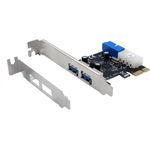 EXSYS GmbH PCIe USB 3.2 Gen 1 Karte mit 2+2 Ports (VIA Chip-Set) (EX-11049)