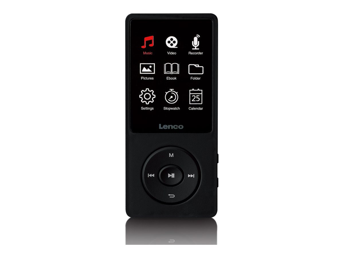 Lenco Xemio XEMIO-669BK 8 GB MP3-Player Schwarz