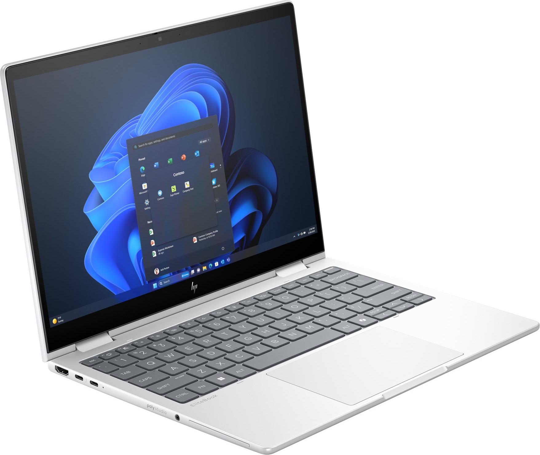 HP EliteBook 8 Flip G1i 13,3" Intel Core Ultra 5 225U 16 GB RAM 512 GB SSD Glacier Silver