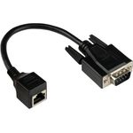 GC 4945-MF - Adapterkabel RJ45 Buchse> D-Sub 9-Pol. Stecker schwarz 0.1 (4945-MF)