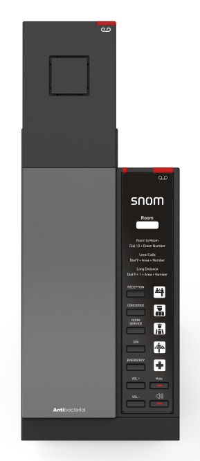 Snom A170C DECT Headset Kabellos Mono Konvertierbar Schwarz