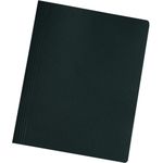 herlitz Schnellhefter easyorga, DIN A4, Manilakarton,schwarz 240 g/qm, gebrauchsfertig gefaltet, Metalldeckleiste, - 10 Stück (11130325)