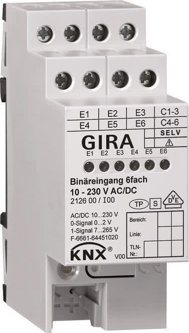 Binäreingang 6f. KNX 10-230V AC/DC 212600 (212600)