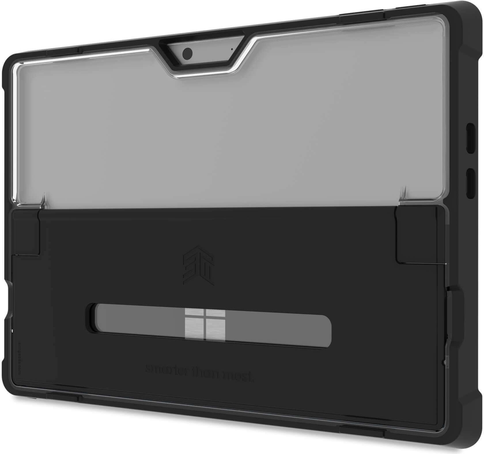 STM dux Shell - Cover für Microsoft Surface Pro 9 13" Schwarz, Transparent