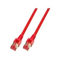 RNS® Patchkabel mit Rastnasenschutz, Cat. 6, S/FTP, PiMF, PVC, 250MHz, rot, 25m, Good Connections (8060-250R)