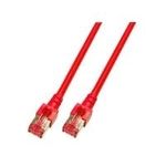 RNS® Patchkabel mit Rastnasenschutz, Cat. 6, S/FTP, PiMF, PVC, 250MHz, rot, 25m, Good Connections (8060-250R)