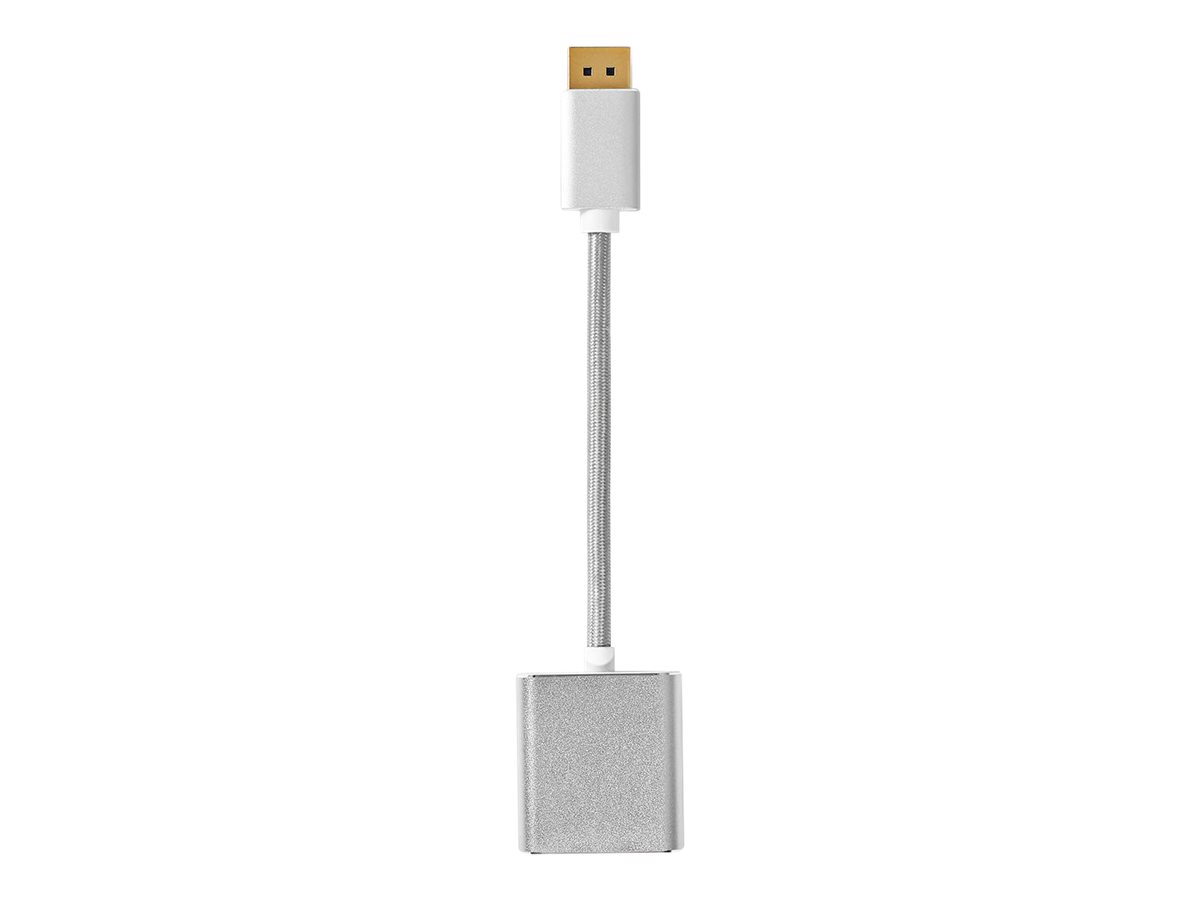 Nedis Fabritallic CCTB37250AL02 Videoadapter DisplayPort auf DVI-D 0,2 m Silber