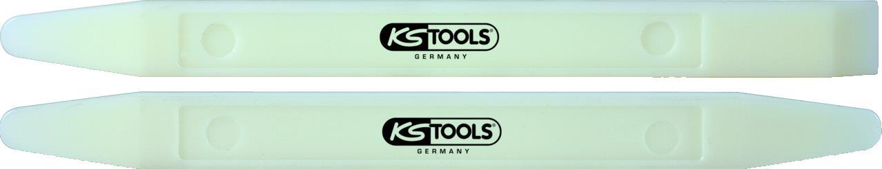 KS TOOLS Kunststoff-Montagespachtel flach/rund, 200mm (911.8116)