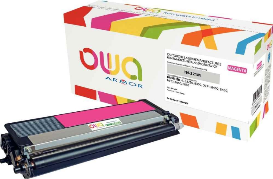 Armor K15780OW 1500Seiten Magenta Lasertoner & Patrone (K15780OW)