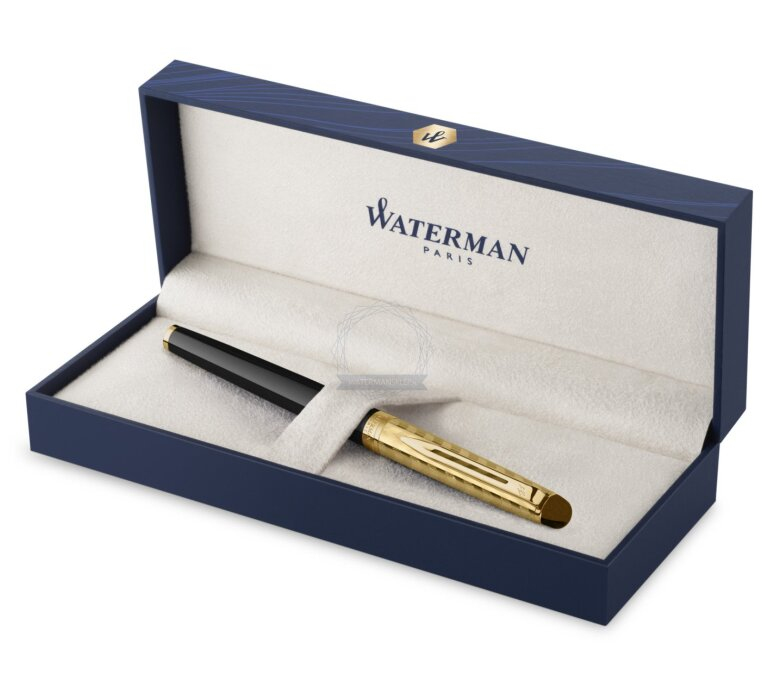 WATERMAN OPERA COLLECTION Hemisphere Tintenroller Fein Schwarz Geschenkbox