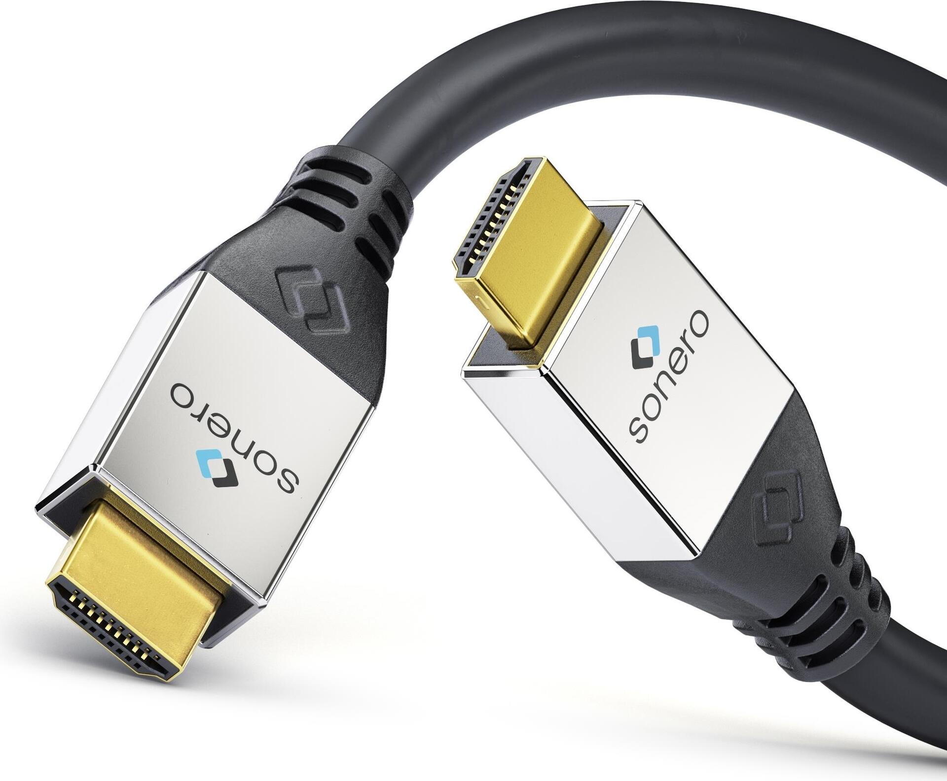 sonero S-HC000-075 HDMI-Kabel 7,5 m HDMI Typ A (Standard) Schwarz (S-HC000-075)