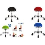 Topstar Fitness-Hocker "Sitness Half Ball", blau Sitzhöhe: 530 (SH17 BB6)