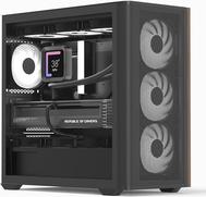 AeroCool Geh Mini D301A-G-BK-V2 (B/Wood/Micro-ATX) (ACCS- MA03043.11)