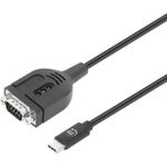 Manhattan USB-C auf Seriell DB9/RS232 Adapter PL2303GT (154499)